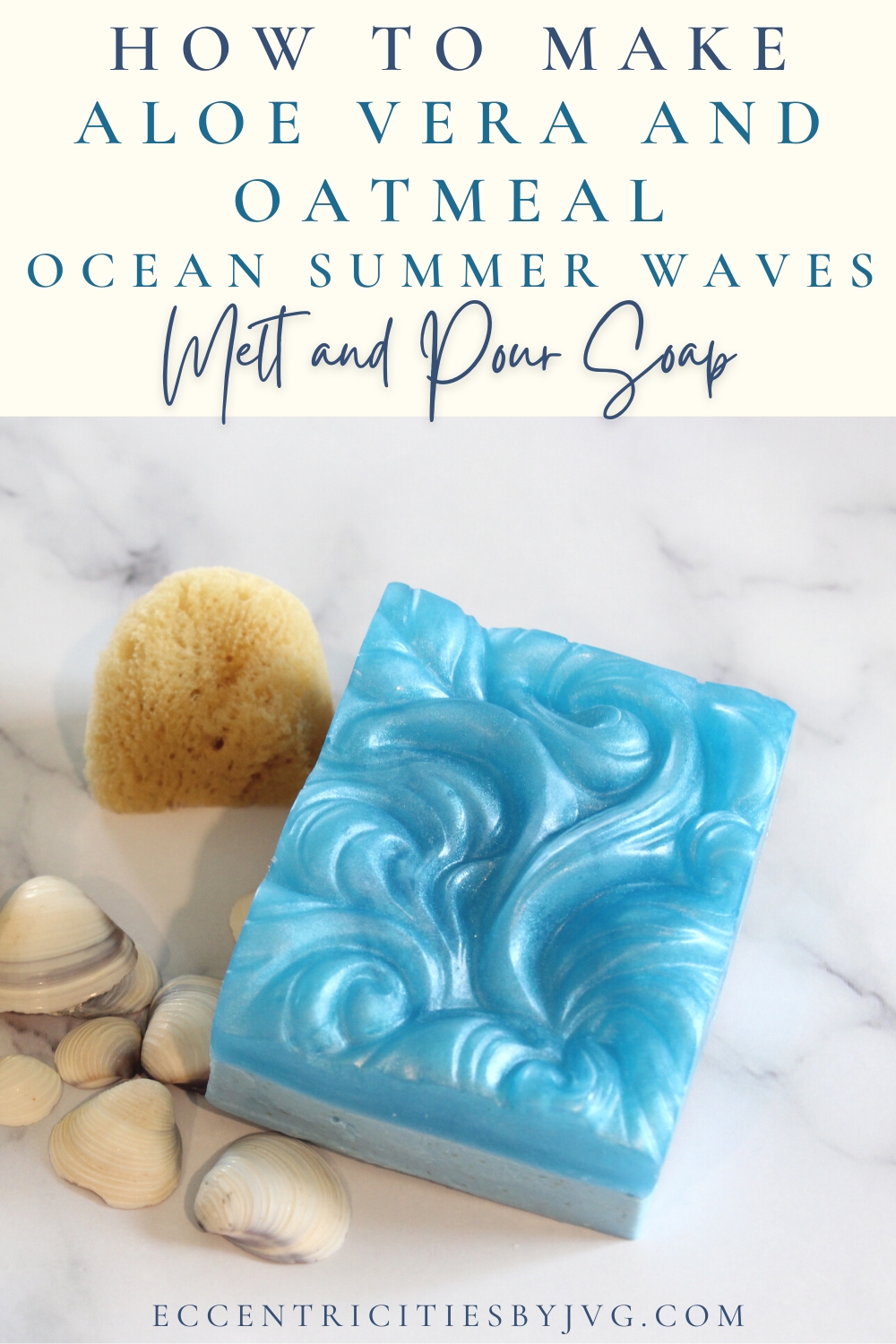 Ocean Summer Waves Melt and Pour Soap DIY